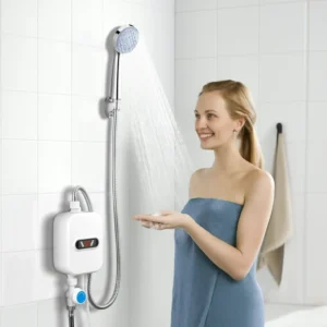 Instantaneous water heater with digital display