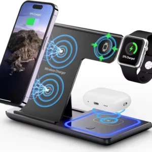 3 in 1 Wireless Charger Charging Station, Wireless Charger